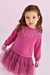 Vestido Petit Cherie Melodie Enchantee Bordo - comprar online