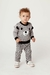 Conjunto Tricot Mini Lord Teddy Bege e Cinza na internet