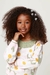 Sweater Tricot Mini Lady Floral Rosa na internet
