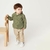 Cardigan Tricot Mini Lord Tranças Verde