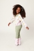 Sweater Tricot Mini Lady Floral Rosa - Amor de Mammy