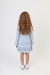 Vestido TrIcot Mini Lady Babado Azul na internet