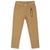Calça Dame Mini Skinny Sarja Ocre