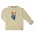Camiseta Dame Mini Hoodie Bege