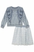 Conjunto Infanti Blusa e Saia Tule na internet