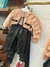 Conjunto Grow Up Body Gola com Casaco em Tweed e Calça Courino - comprar online