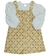 Jardineira com Blusa Grow Up Cookies Creme - comprar online