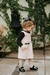 Imagem do Vestido Grow Up Mademoiselle Preto com Rosa