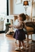 Salopete em cotelê Grow Up com Body Floral - loja online