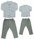 Conjunto Grow Up Voyage Cinza na internet