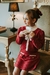 Conjunto Grow Cose Belle Tweed Vermelho - Amor de Mammy