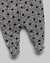 Macacão Anjos Baby Preto e Branco em Suedine com Jacquard - loja online