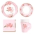 Vasos/tazas FLOWER II x 10 unidades