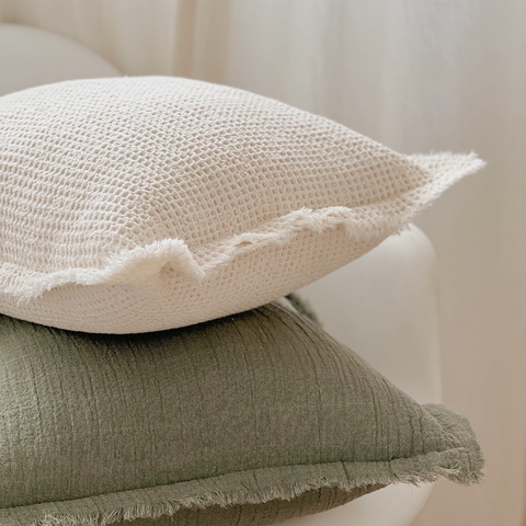 ALMOHADÓN WAFFLE 50X50