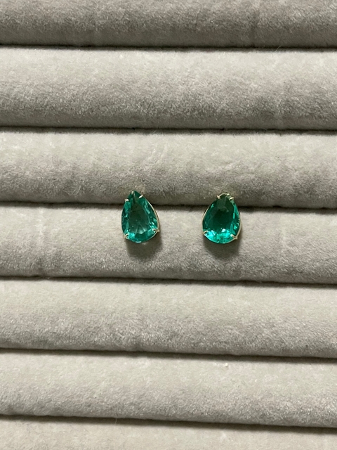 Brinco cristal turmalina