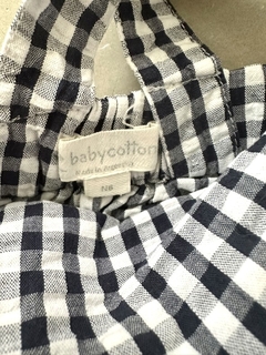 Enterito Babycottons Vichy Azul en internet
