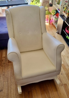 Sillón Mecedor Eco Cuero - comprar online