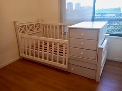 Cuna Funcional Madera Maciza - comprar online