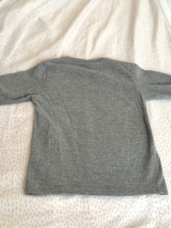 Remera Manga Larga No Rules Grisino - comprar online