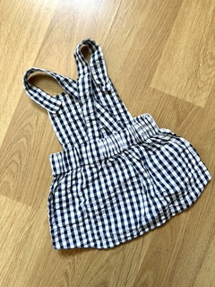 Enterito Babycottons Vichy Azul - comprar online