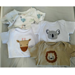 Pack 4 Bodies Animales Buditas