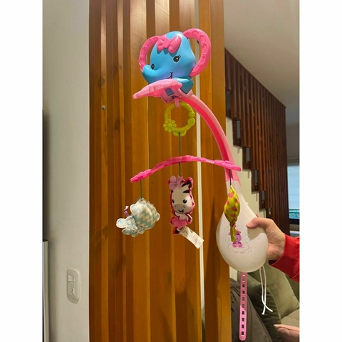 Fisher Price Movil Musical 3 en 1 Rosa