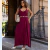 Vestido Feminino Longo Boho Chic solto leve com Alças Finas Helenna - comprar online