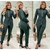 Conjunto Feminino Inverno- Tecido Lanzinha Calça Skinny+ Blusa alongada com ziper na internet