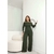 Imagem do Conjunto Feminino Inverno- Calça pantalona+ Blusa ombro a ombro assimetrica Ana Ruga