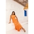 Vestido Longo Festa Casual- Tecido em Duna com Bjo e Forrado Zeen - Boutique da Juju