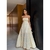 Vestido Longo Elegante 3D com Alças Finas Raiane