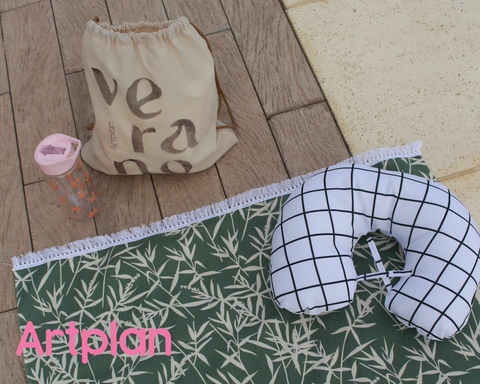 Lona rectangular leaves