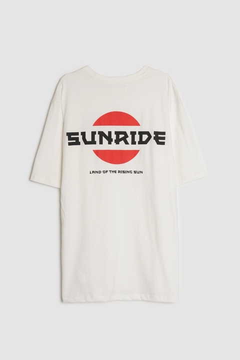 REMERA "SUNRIDE" - Modelo Oversize doble estampa