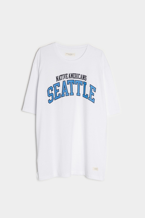 REMERA "GOOD" - Modelo Oversize estampada