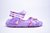 Sandalias de Agua Plumitas Goma Verano Camuflado Lila