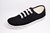Zapatillas Flecha Lona c/Cordon Negro en internet
