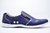 Zapatos Vulcano Hombre Elastico Casual Azul