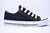 Zapatillas Flecha Lona Clasicas Puntera Negro