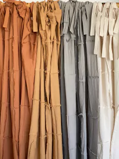 Cortinas - Tusor deflecado - comprar online