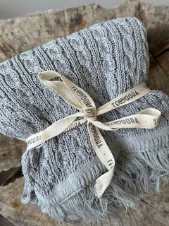 Manta Tejida Trenza - CYBER - tienda online