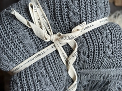 Manta Tejida Trenza - CYBER