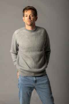 Sweater Gris Claro Over - comprar online