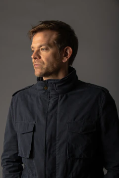 Trench Azul - comprar online