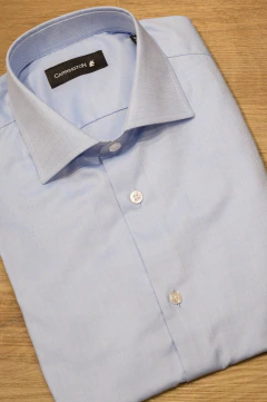 Camisa Celeste Ratier Slim Fit - comprar online