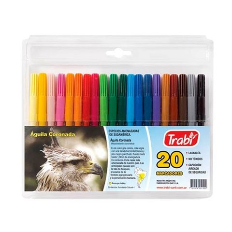 Fibras Trabi Escolar Blister x 20 U.