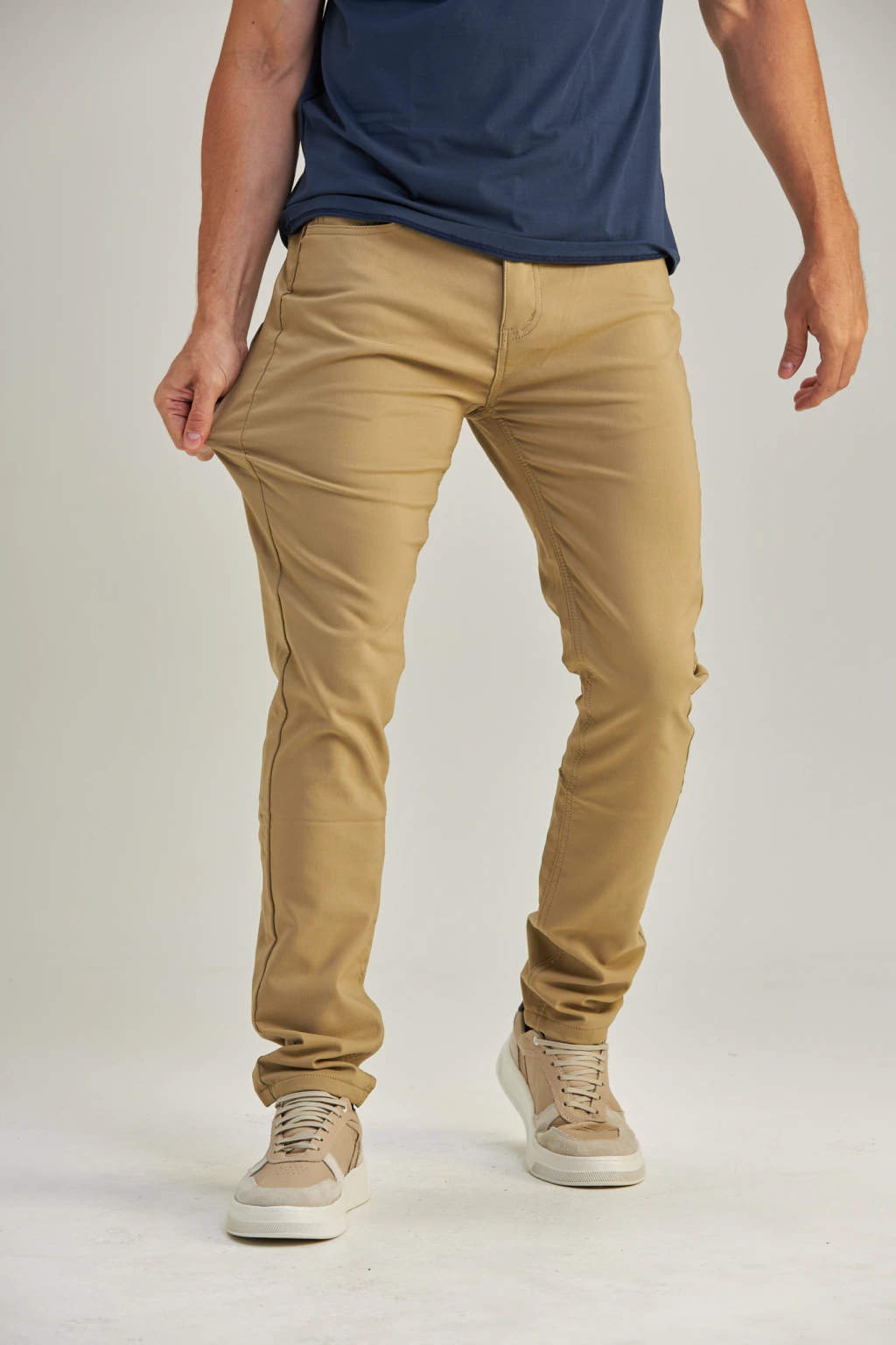 Calca Slim Five Pocket Techno