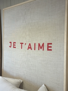 CUADRO JE T'AIME