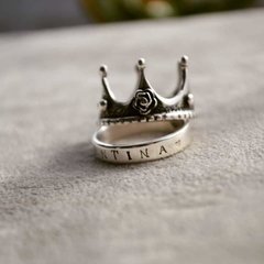 Anillo Reinas - Hojarasca