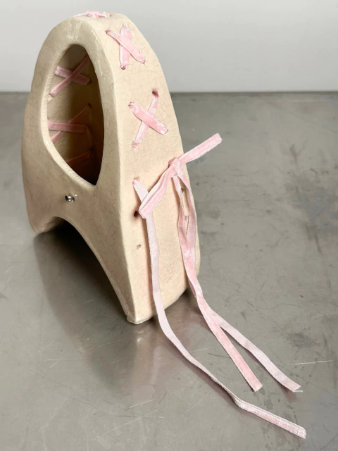 Cartera mediana rosada - Tadeo Sbert