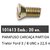 101613 PARAFUSO CARCAÇA PARTIDA TRATOR FORD